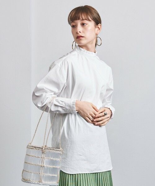 Uwsc スタンドフリル ブラウス 21ss シャツ ブラウス United Arrows ユナイテッドアローズ ファッション通販 タカシマヤファッションスクエア