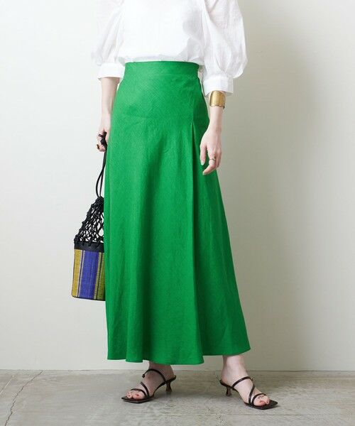 セール Uwcc リネン ラップ ロングスカート ロング マキシ丈スカート United Arrows ユナイテッドアローズ ファッション通販 タカシマヤファッションスクエア