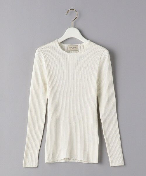 Ubc リブ クルーネック ニット ニット セーター United Arrows ユナイテッドアローズ ファッション通販 タカシマヤファッションスクエア