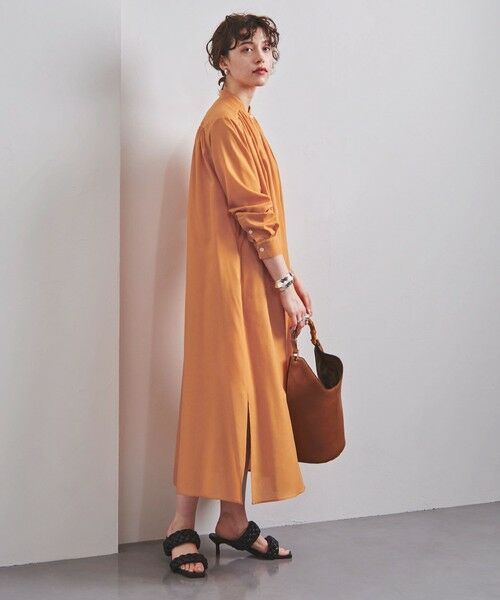 セール Uwsc バンドカラー シャツワンピース ロング マキシ丈ワンピース United Arrows ユナイテッドアローズ ファッション通販 タカシマヤファッションスクエア