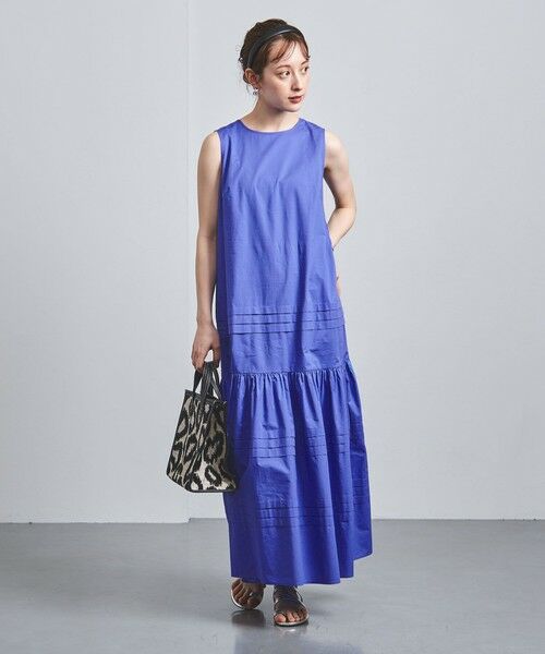 セール Uwcc C Si タック ワンピース ロング マキシ丈ワンピース United Arrows ユナイテッドアローズ ファッション通販 タカシマヤファッションスクエア