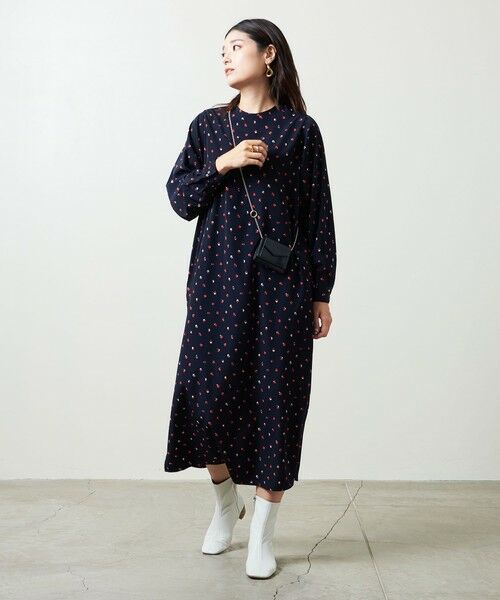 セール Web限定 United Arrows プリント ワンピース W ロング マキシ丈ワンピース United Arrows ユナイテッドアローズ ファッション通販 タカシマヤファッションスクエア