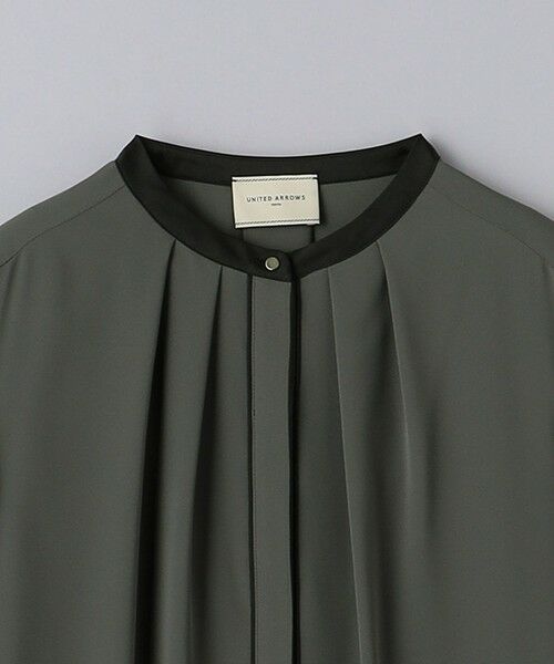 UNITED ARROWS / ユナイテッドアローズ シャツ・ブラウス | バイカラー パイピング ブラウス | 詳細12