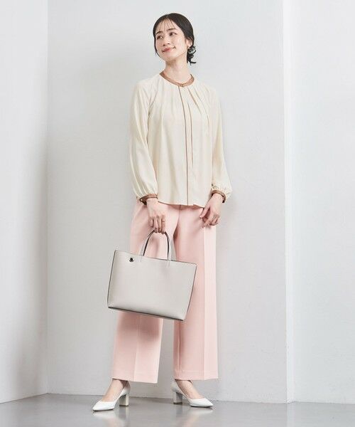 UNITED ARROWS / ユナイテッドアローズ シャツ・ブラウス | バイカラー パイピング ブラウス | 詳細8