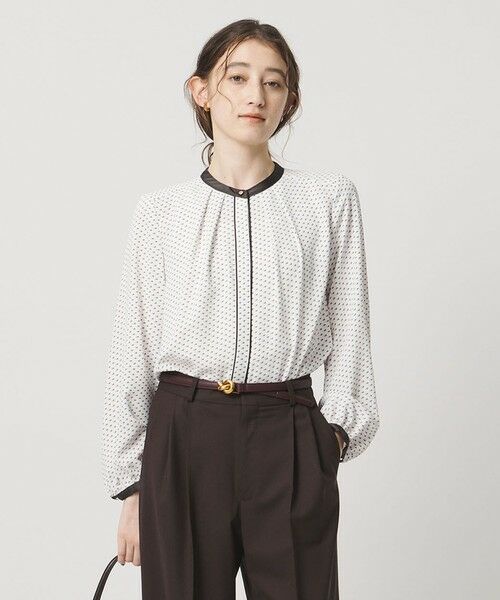 UNITED ARROWS / ユナイテッドアローズ シャツ・ブラウス | バイカラー パイピング ブラウス(その他1)