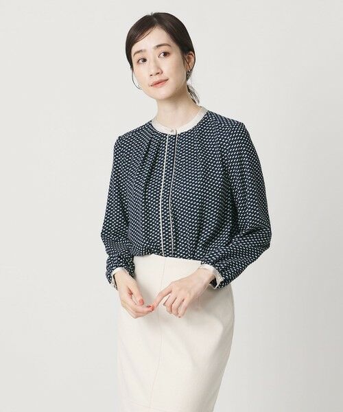 UNITED ARROWS / ユナイテッドアローズ シャツ・ブラウス | バイカラー パイピング ブラウス | 詳細15