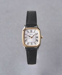 セール】 【別注】＜SEIKO＞スクエア レザー 腕時計 （腕時計