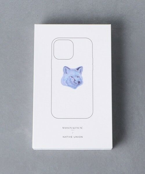 UNITED ARROWS / ユナイテッドアローズ モバイルケース | ＜MAISON KITSUNE X NATIVE UNION＞COOL TONE FOX HEAD CASE  FOR IPHONE 13 PROMAX | 詳細8