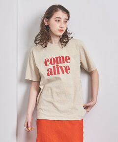 ＜MIXTA（ミクスタ）＞COME ALIVE Tシャツ NATURAL