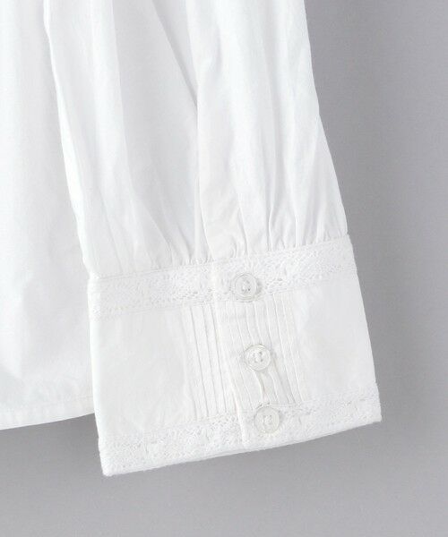 UNITED ARROWS / ユナイテッドアローズ Tシャツ | ＜Studio Bllanc（スタジオ ブラン）＞LACE ブラウス ■■■ | 詳細5