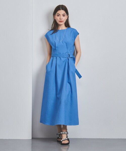 セール United Arrows Lin P ベルト ワンピース ｗ ロング マキシ丈ワンピース United Arrows ユナイテッドアローズ ファッション通販 タカシマヤファッションスクエア