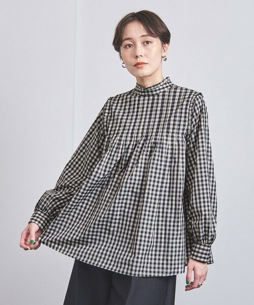 69%OFF!】 UNITED ARROWS ペプラム ハイネック ブラウス aristiengg.com