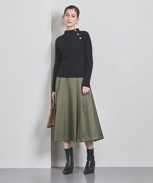 T/R タック ボリューム スカート （ロング・マキシ丈スカート）｜UNITED ARROWS / ユナイテッドアローズ ファッション通販  タカシマヤファッションスクエア