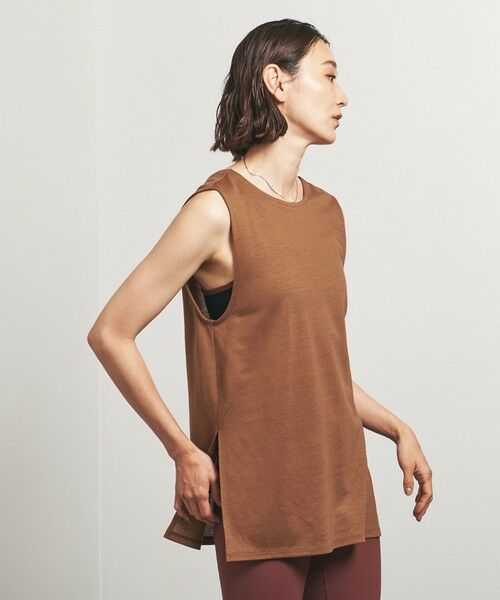 TO UNITED ARROWS＞ BACK/V N/SL/ノースリーブTシャツ （タンクトップ