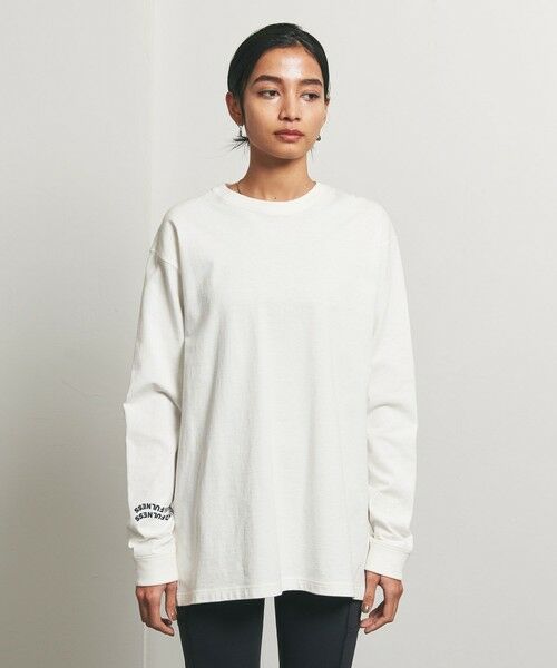 UNITED ARROWS / ユナイテッドアローズ Tシャツ | ＜QUIET TIME for TO UNITED ARROWS＞ MINDFULNESS/ロングスリーブTシャツ | 詳細1
