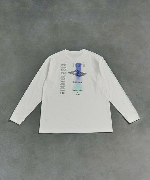 UNITED ARROWS / ユナイテッドアローズ Tシャツ | ＜QUIET TIME for TO UNITED ARROWS＞ MINDFULNESS/ロングスリーブTシャツ | 詳細16