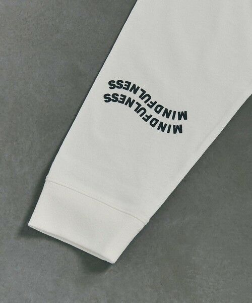 UNITED ARROWS / ユナイテッドアローズ Tシャツ | ＜QUIET TIME for TO UNITED ARROWS＞ MINDFULNESS/ロングスリーブTシャツ | 詳細18