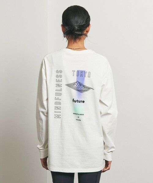 UNITED ARROWS / ユナイテッドアローズ Tシャツ | ＜QUIET TIME for TO UNITED ARROWS＞ MINDFULNESS/ロングスリーブTシャツ | 詳細3