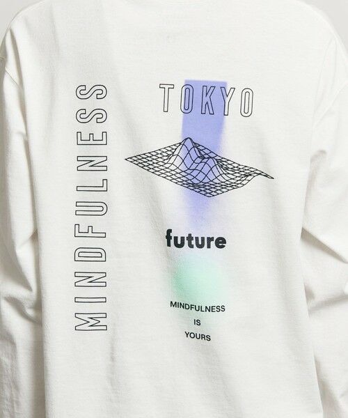 UNITED ARROWS / ユナイテッドアローズ Tシャツ | ＜QUIET TIME for TO UNITED ARROWS＞ MINDFULNESS/ロングスリーブTシャツ | 詳細8