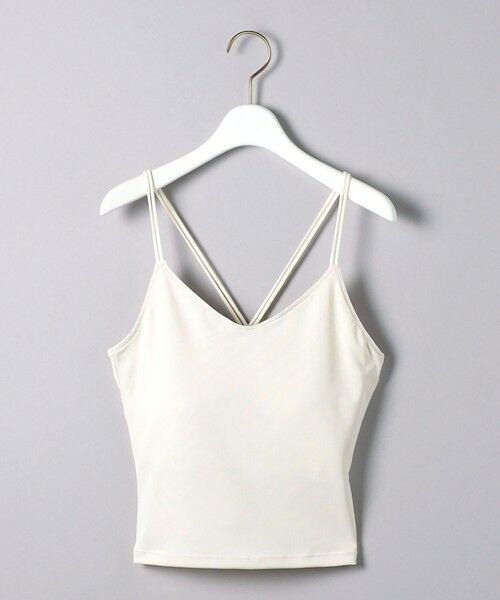 TO UNITED ARROWS＞ P/PU BASIC BACK/V TANK/キャミソール