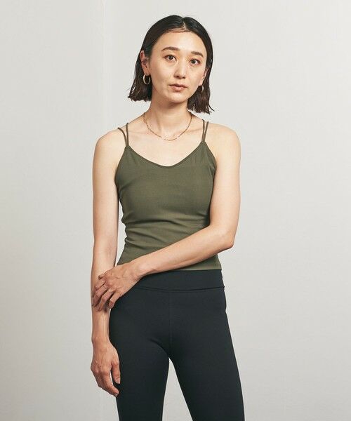 TO UNITED ARROWS＞ P/PU BASIC BACK/V TANK/キャミソール