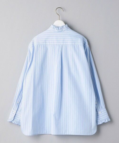 UNITED ARROWS / ユナイテッドアローズ シャツ・ブラウス | フリル スタンドカラー シャツ | 詳細15