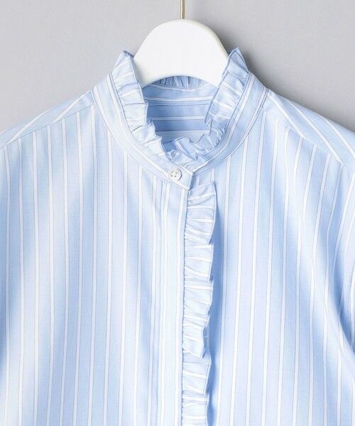 UNITED ARROWS / ユナイテッドアローズ シャツ・ブラウス | フリル スタンドカラー シャツ | 詳細16