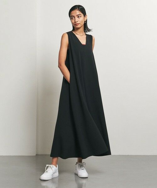 TO UNITED ARROWS＞ P/PU V/N ONE PIECE 130/ワンピース （ロング ...