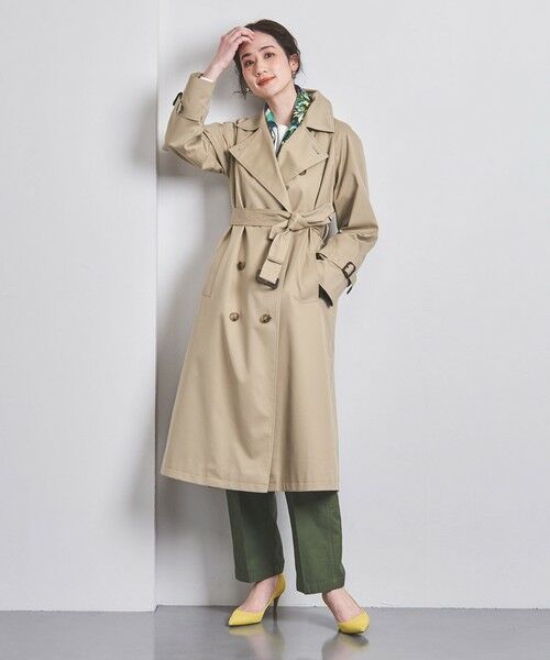 UNITED ARROWS トレンチコート ベージュ-