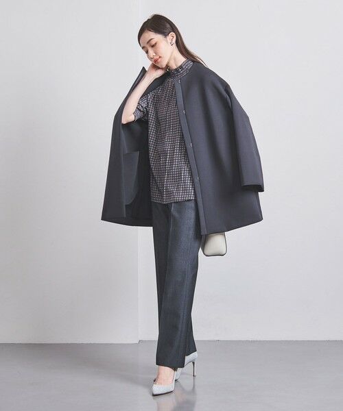 UNITED ARROWS / ユナイテッドアローズ シャツ・ブラウス | シャーリング ハイネック ショートスリーブブラウス | 詳細24