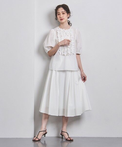 UNITED ARROWS / ユナイテッドアローズ ロング・マキシ丈スカート | MANTECO フレアスカート | 詳細10