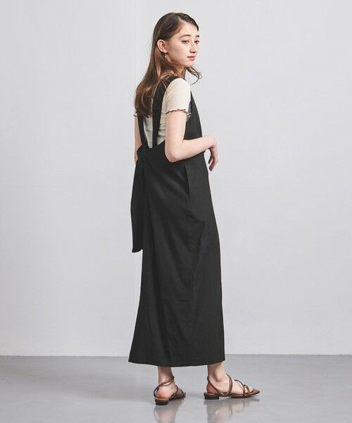 united arrows ×sana マキシ丈ワンピース ジャンパースカート - www