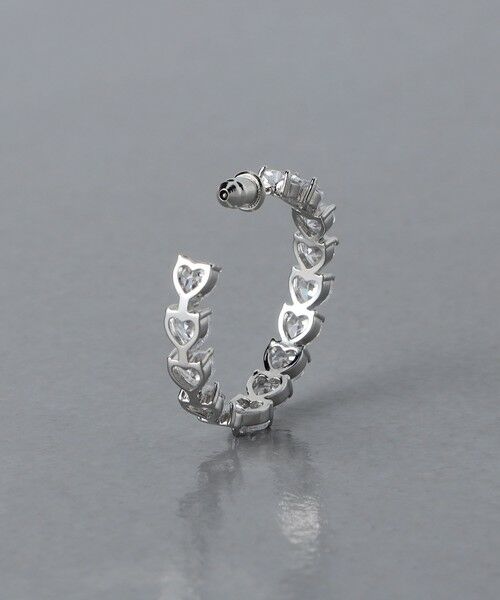 UNITED ARROWS / ユナイテッドアローズ ピアス・イヤリング | ハートビジュー フープピアス M RPSP | 詳細2