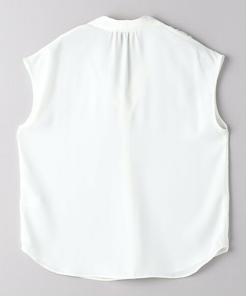 UNITED ARROWS / ユナイテッドアローズ シャツ・ブラウス | P/サテン Vネック フレンチスリーブ ブラウス | 詳細5