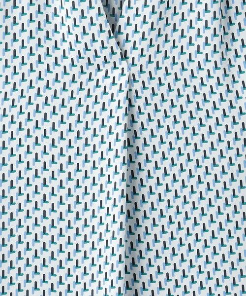 UNITED ARROWS / ユナイテッドアローズ シャツ・ブラウス | P/サテン Vネック フレンチスリーブ ブラウス | 詳細18