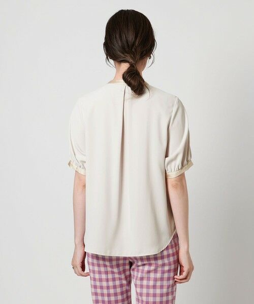 UNITED ARROWS / ユナイテッドアローズ シャツ・ブラウス | バイカラーパイピング ショートスリーブ ブラウス | 詳細10