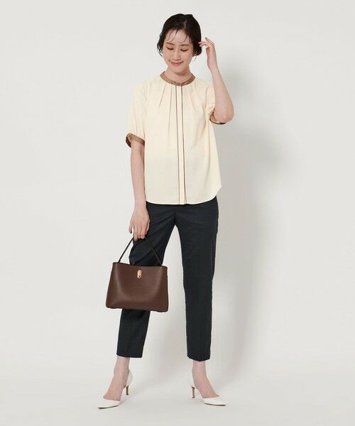 UNITED ARROWS / ユナイテッドアローズ シャツ・ブラウス | バイカラーパイピング ショートスリーブ ブラウス | 詳細22