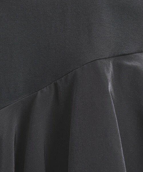 UNITED ARROWS / ユナイテッドアローズ カットソー | イレギュラーティアード コンビ Tシャツ | 詳細12