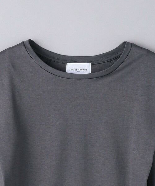 UNITED ARROWS / ユナイテッドアローズ カットソー | コットン タックノースリーブ カットソー | 詳細9