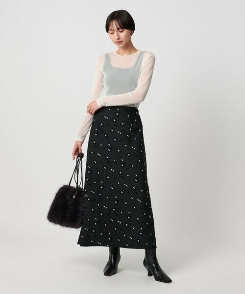 UNITED ARROWS / ユナイテッドアローズ カットソー | チュール ジャージー カットソー | 詳細4