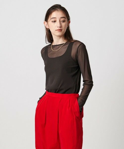 UNITED ARROWS / ユナイテッドアローズ カットソー | チュール ジャージー カットソー | 詳細8