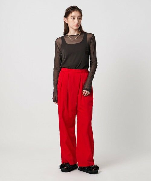 UNITED ARROWS / ユナイテッドアローズ カットソー | チュール ジャージー カットソー | 詳細9