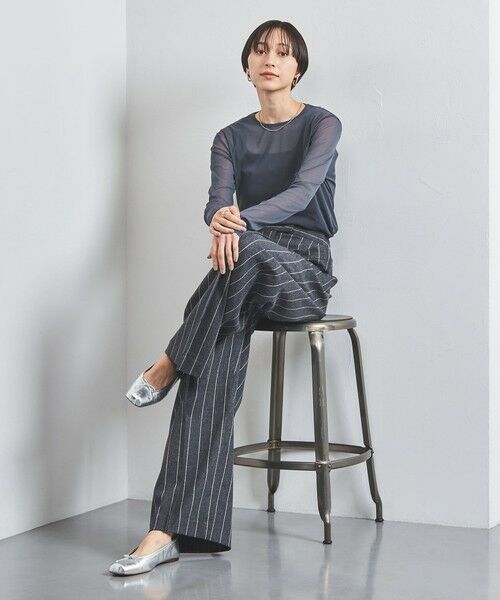 UNITED ARROWS / ユナイテッドアローズ カットソー | チュール ジャージー カットソー | 詳細16