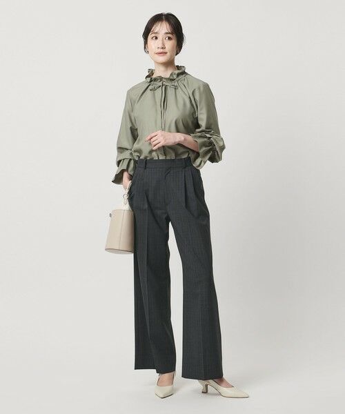 UNITED ARROWS / ユナイテッドアローズ シャツ・ブラウス | フリルカラー フレアスリーブ ブラウス | 詳細13