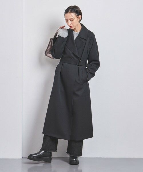 unitedarrows ベルテッドコート-