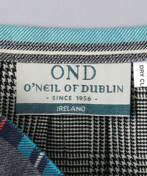 O'NEIL of DUBLIN＞パッチワーク プリーツスカート （ロング・マキシ丈