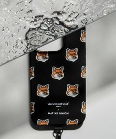 ＜NATIVE UNION X MAISON KITSUNE＞ALL OVER FOX HEAD CASE 2023 iPhone 15 Pro