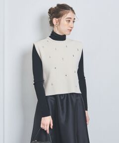 UNITED ARROWS / ユナイテッドアローズ ニット・セーター | ビジュー ニットベスト