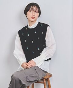 UNITED ARROWS / ユナイテッドアローズ ニット・セーター | ビジュー ニットベスト