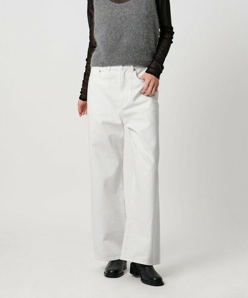 UNITED ARROWS / ユナイテッドアローズ デニムパンツ | ルーズシルエット ストレート デニムパンツ | 詳細1